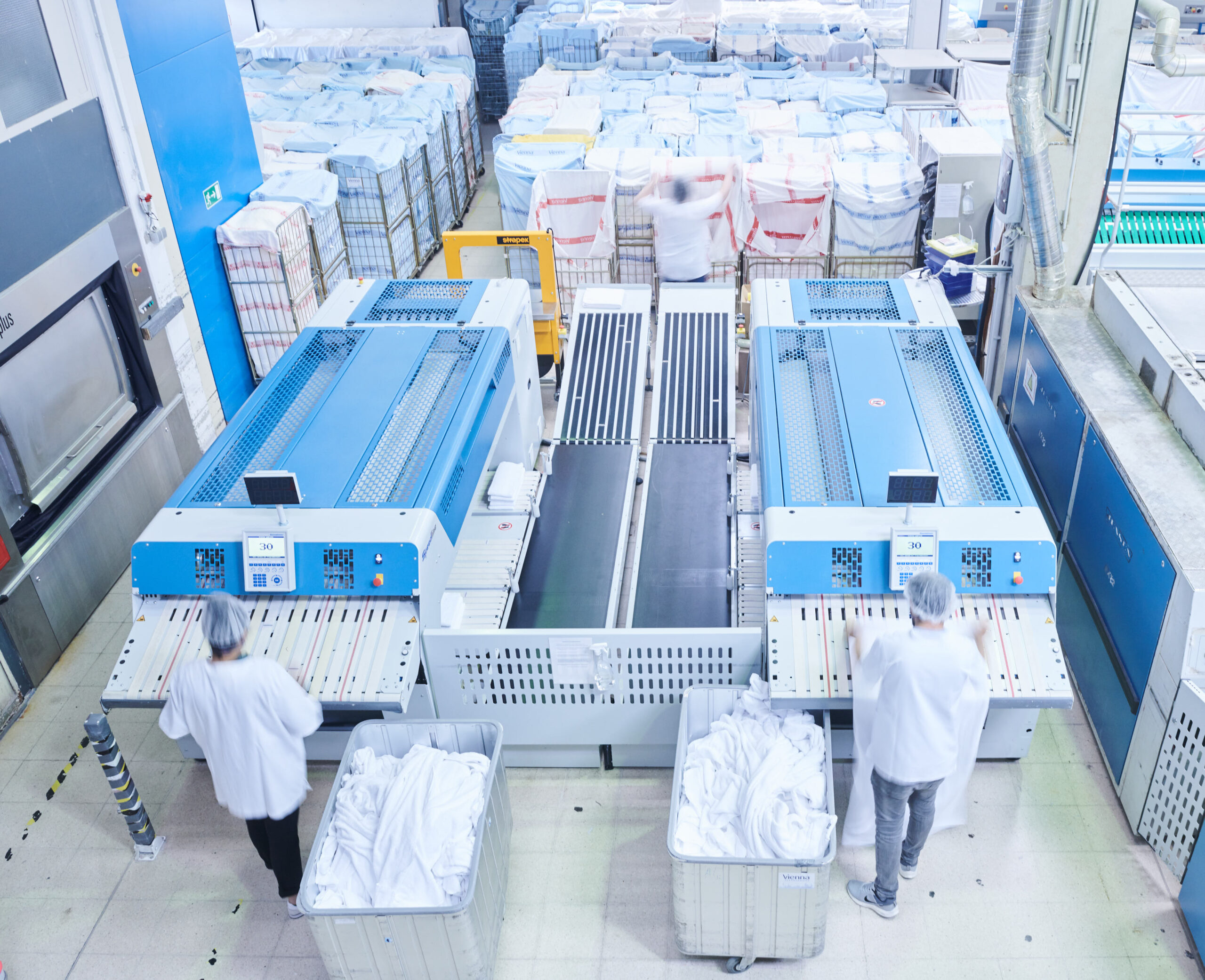 Vienna Textilservice - Bio-Mietwäscheservice Wien - Die Industriewäscherei