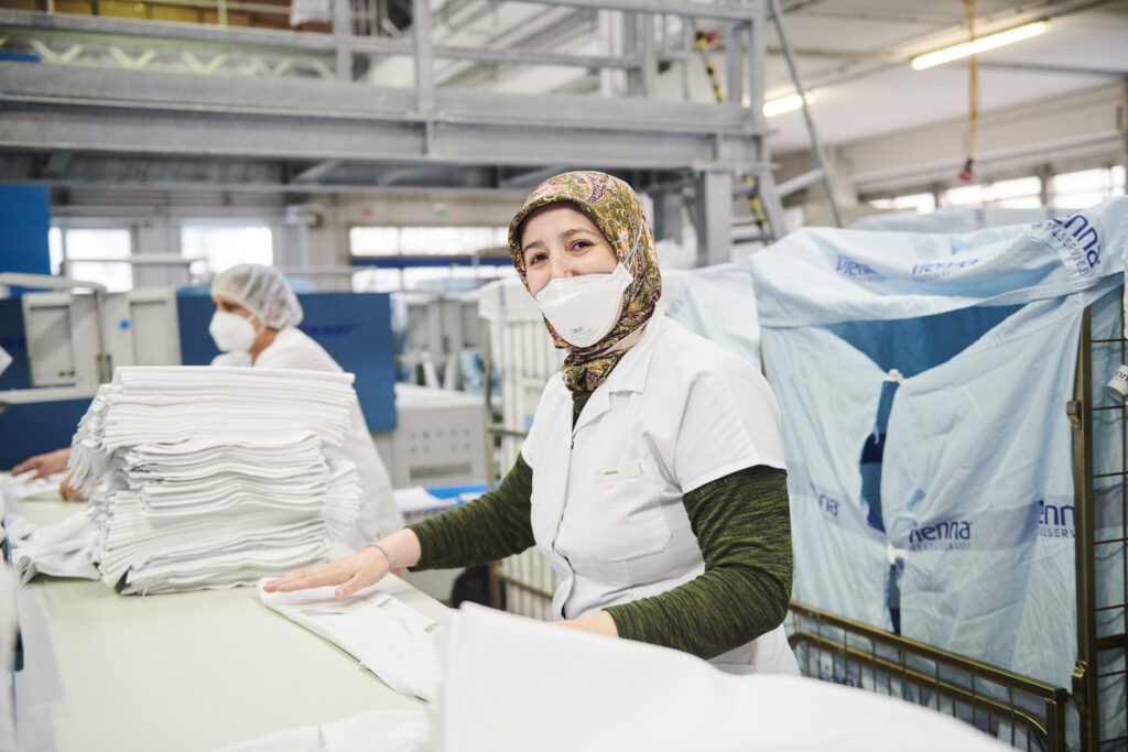 Vienna Textilservice - Bio-Mietwäscheservice Wien - Die Industriewäscherei